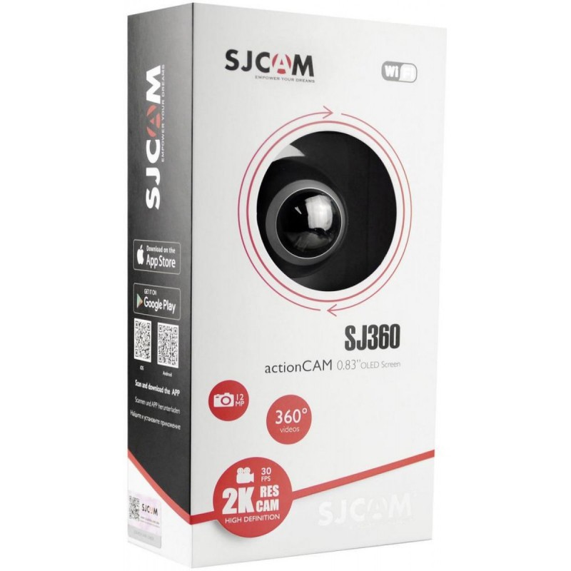 Camera hành trình SJCAM SJ360 Panorama 2K wifi - Hãng phân phối chính thức Full Box