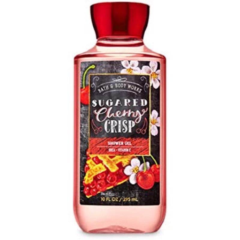 [Auth]Sữa tắm lưu hương mịn da Bath and Body works - SUGARED CHERRY CRISP 295ml