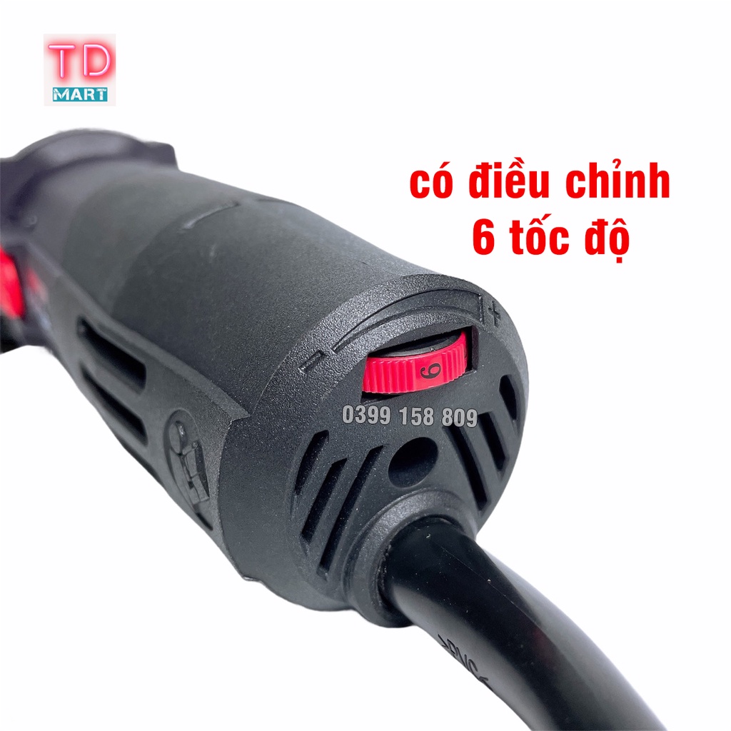 Máy Mài Có Điều Chỉnh Tốc Độ Makute AG126-SV - 850W Công Tắc sườn