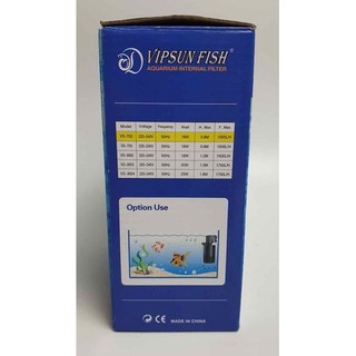LỌC ĐỨNG VS-702+VS-703 VIPSUN FISH
