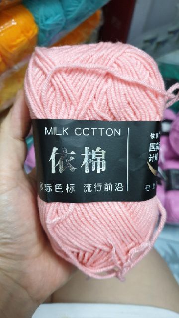 (sẵn giao) Len milk cotton (nhận order) NoBrand