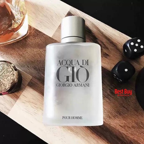 Nước Hoa Acqua Di Gio Pour Homme Giorgio Armani, Giò Trắng Mạnh Mẽ 100ml