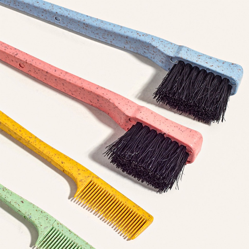 Lược Chải Tóc Hai Mặt Giúp Tạo Kiểu Lông Mày Mượt Mà Tiện Dụng