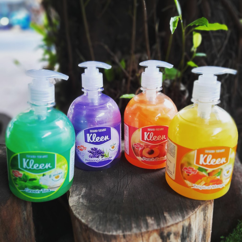 4 Hương - Nước Rửa Tay Kleen 500Ml