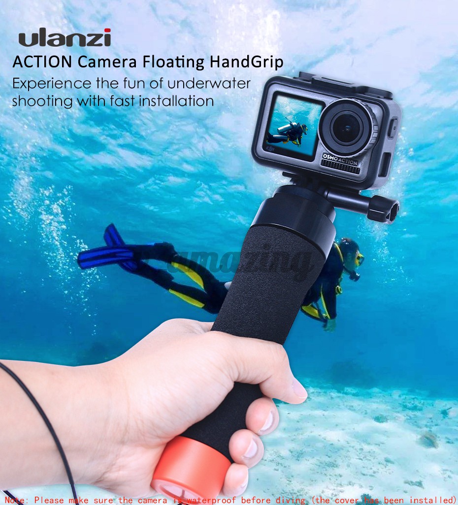 ULANZI Gậy Selfie U-11 Cho Gopro Hero Eken Xiaomi Xiaoyi Dji Osmo