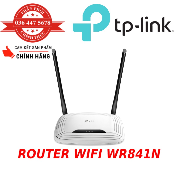 Bộ Phát wifi - Router Wifi TP-link TL-WR841N - Hàng Chính Hãng