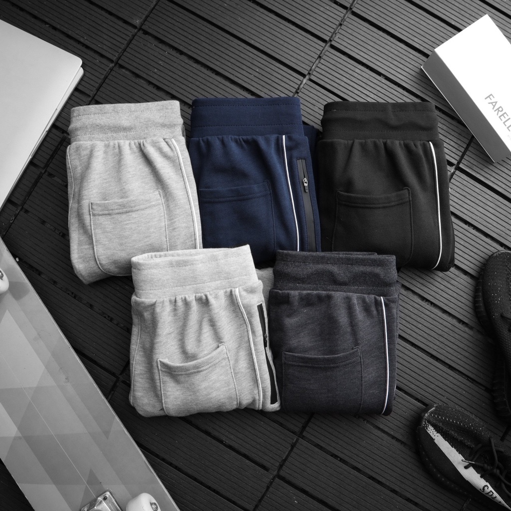 Quần Jogger nam Gấu 194 vải nỉ chân cua cao cấp dày dặn, co dãn 4 chiều - chuẩn form slimfit - JG2