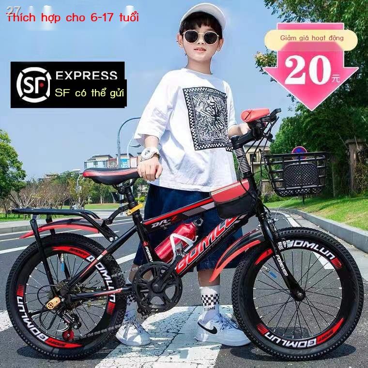 【2022】Gấp xe đạp trẻ em 7-8-9-10-12-15 tuổi nam nữ học sinh tiểu chuyển núi trung và lớn