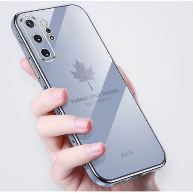 Ốp lưng samsung note 10 plus Ốp Điện Thoại Họa Tiết Lá Phong Cho Samsung Note10 Plus Note20 ultra fy