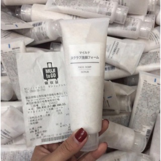 SỮA RỬA MẶT MUJI FACE SOAP