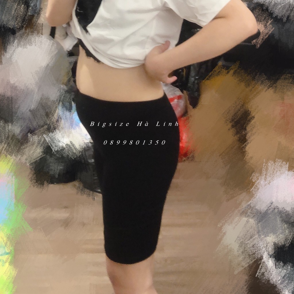 Quần Legging Lửng Thái,Quần Legging Ngố Đùi Thái Cạp Chun Siêu Mịn (50-75kg) | BigBuy360 - bigbuy360.vn