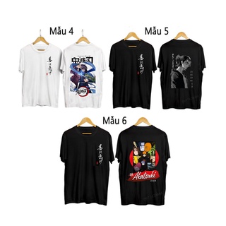 Áo thun Anime Tokyo Revengers Áo phông Kimetsu No Yaiba chất liệu thun cotton giá rẻ