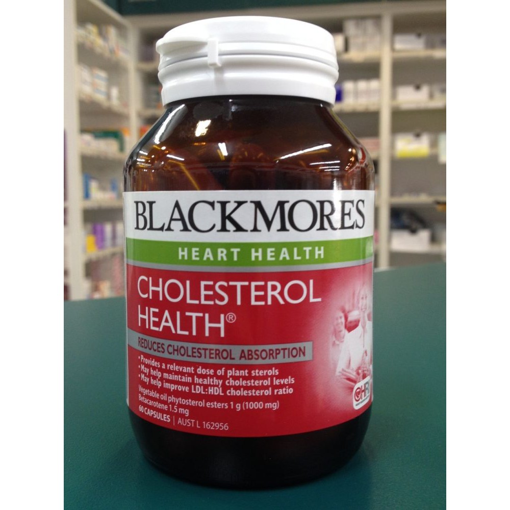 Viên Uống Giảm Mỡ Máu Blackmores Cholesterol Health (60 viên)