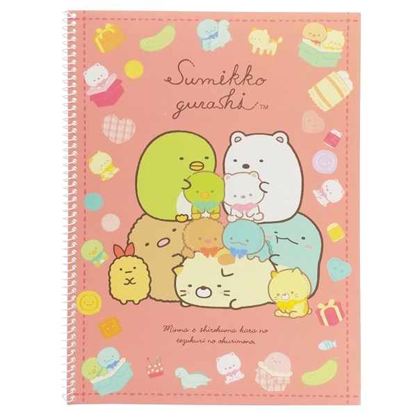 Sổ Lò Xo Spring 10 Sumikko Gurashi - Mẫu 4