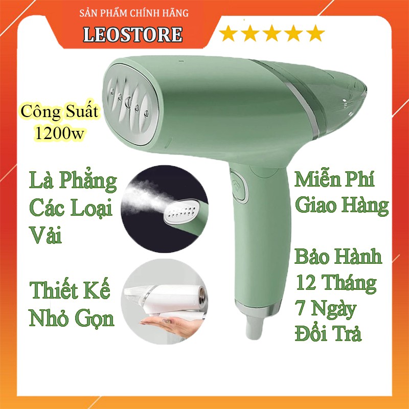 [Bảo hành 12 tháng] Bàn là hơi nước cầm tay mini gấp gọn sang chảnh tiện lợi đi du lịch và công tác công suất 1200w