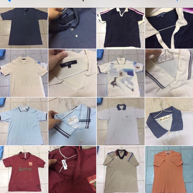 Áo phông nam cổ bẻ