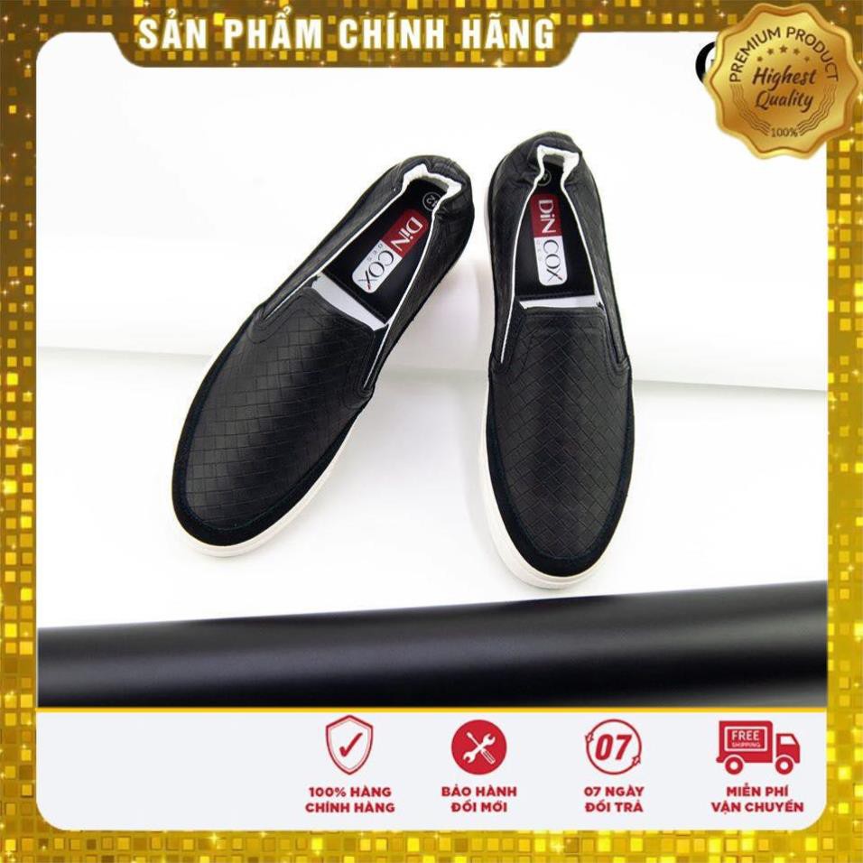 [Freeship - Hàng Chính Hãng] Giày Lười Nam Cox Shoes Black 109