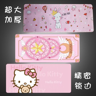 Miếng Lót Chuột Cỡ Lớn Hình Hello Kitty Xinh Xắn