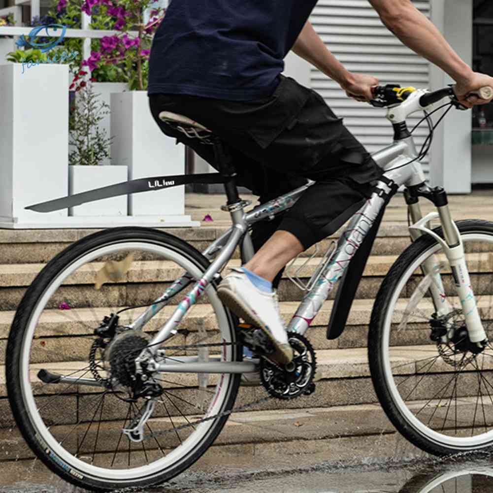 Tấm Chắn Bùn Bánh Sau Xe Đạp MTB Màu Đen