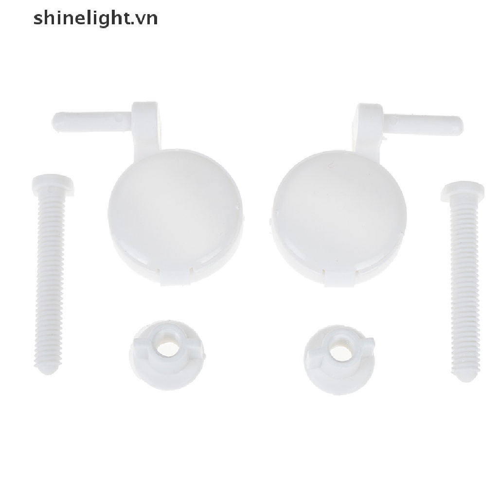 1 Bộ / 2 Ốc Vít Nhựa Cố Định Bệ Ngồi Toilet