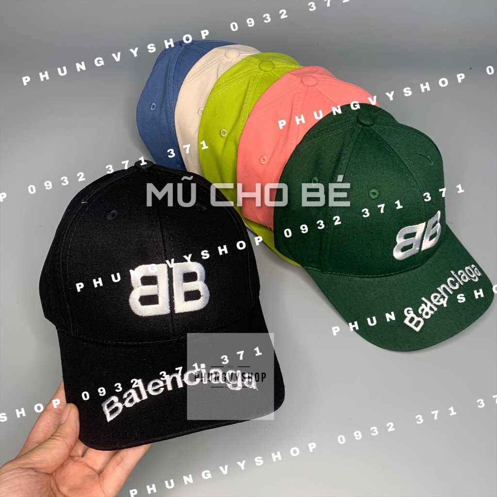 Bé 4-15 tuổi/ Mũ lưỡi trai cho bé trai bé gái- BB BALEN CHO CHILDREN- nón kết trẻ em