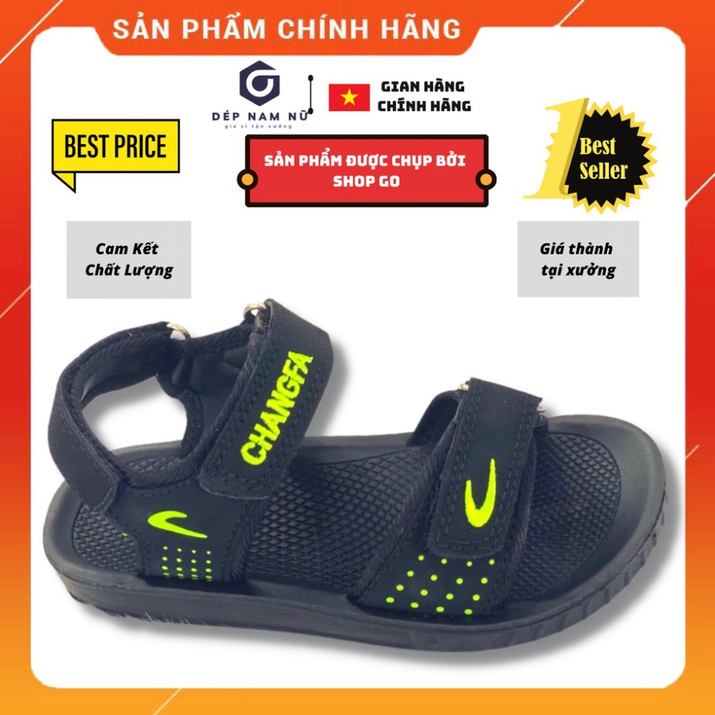 Dép Sandal Nam Nữ Đi Học Unisex chất liệu cao su thoải mái lịch sự