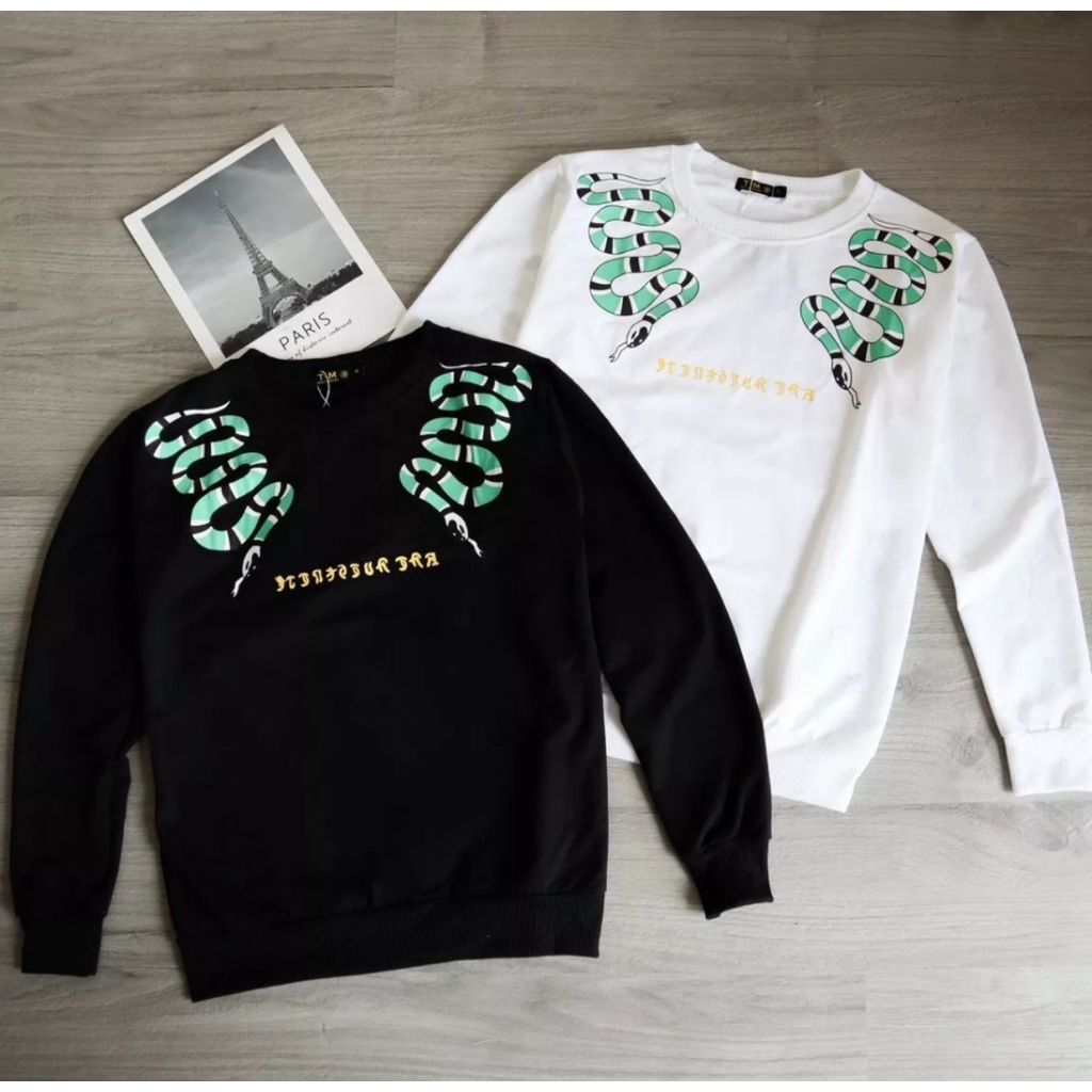ÁO NỈ CỔ TRÒN - SWEATER NAM NỮ HỌA TIẾT COOL NGẦU THU HÚT MỌI ÁNH NHÌN