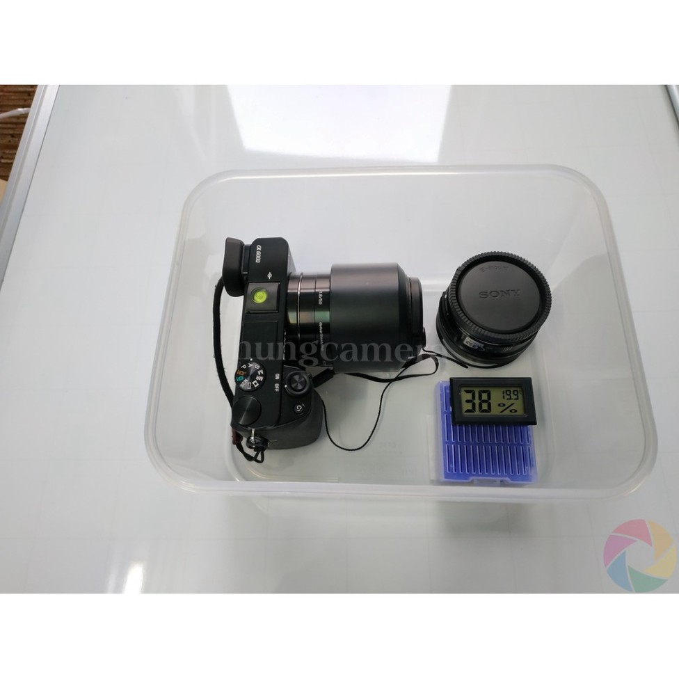 HDGD Combo Hộp Chống Ẩm kèm ẩm kế và hạt hút ẩm chuyên dụng cho máy ảnh 25 I846