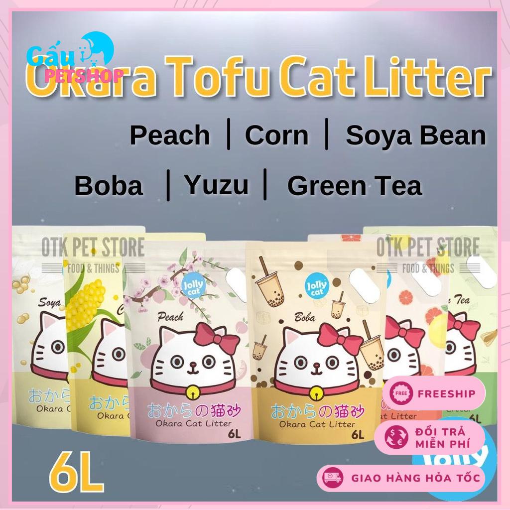 Cát đậu nành Jolly Cat Litter 6L - 2.5kg