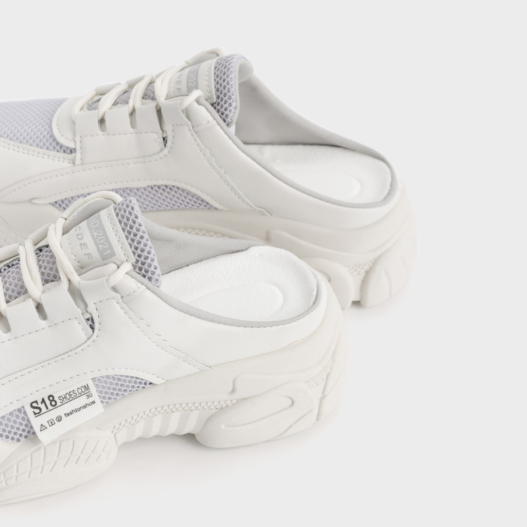 Giày Thể Thao Nữ Sneaker S18 Hở Gót HAPAS - GSK384