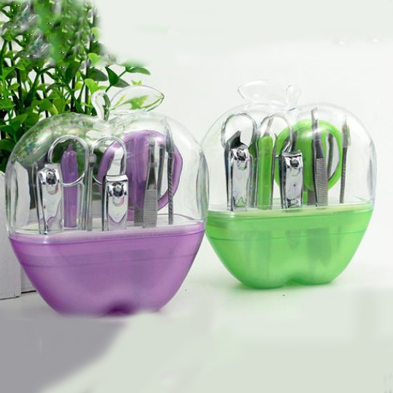 Bộ 9 Dụng Cụ Chăm Sóc Móng Chuyên Nghiệp Bằng Thép Không Gỉ Có Hộp Đựng