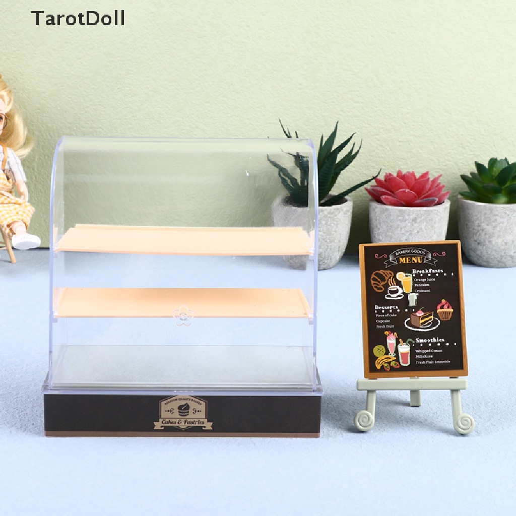 1 Bộ Giá Đỡ Trưng Bày Bánh Kem Mini 1: 12 Trang Trí Nhà Búp Bê