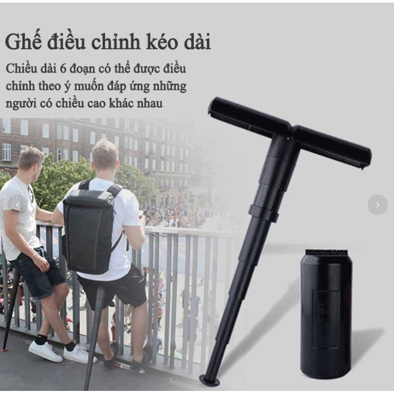 Ghế xếp gọn bỏ túi PORTABLE TELESCOPIC STOOL