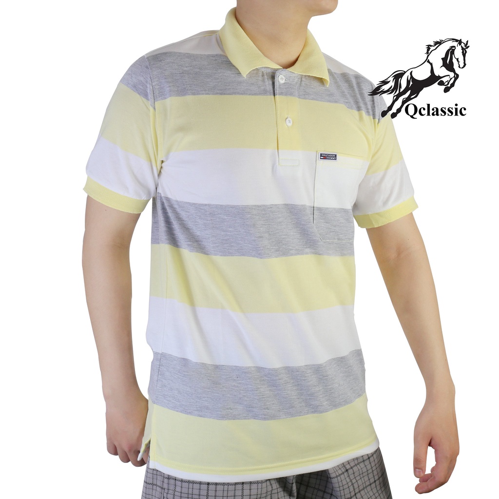 Áo thun nam trung niên ba sọc vải cotton cao cấp, thấm hút mồ hôi siêu tốt, thoáng mát cực sang trọng A0006 | BigBuy360 - bigbuy360.vn