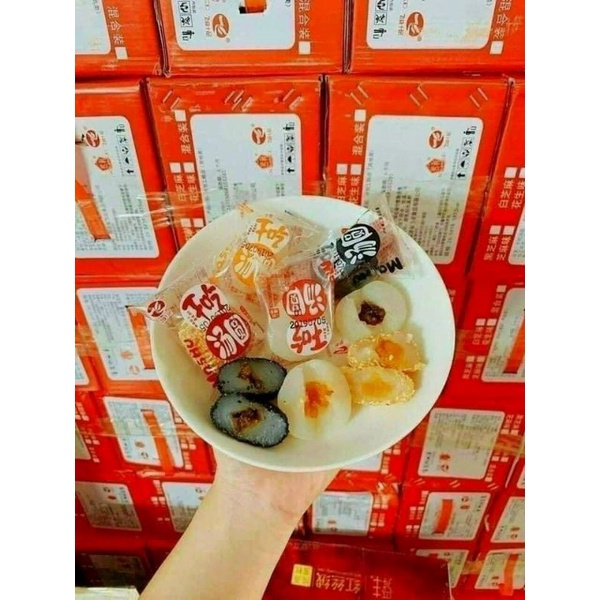 BÁNH MOCHI 2 CÔ GÁI ĐÀI LOAN THÙNG 2KG