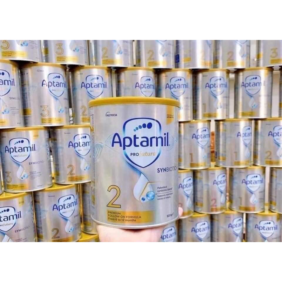 Sữa bột Aptamil  Profutural Úc - Dòng Sữa Cao Cấp Giúp Bé Phát Triển Toàn Diện 900gr