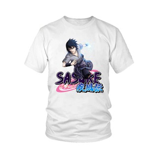 Áo thun Naruto Sasuke Uchiha Mẫu 14 (7 Màu)