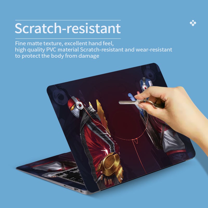 Miếng Dán Trang Trí Laptop 13.3 / 14 / 15.6 / 17 inch Dành Cho MacBook Dell HP Lenovo Acer Asus