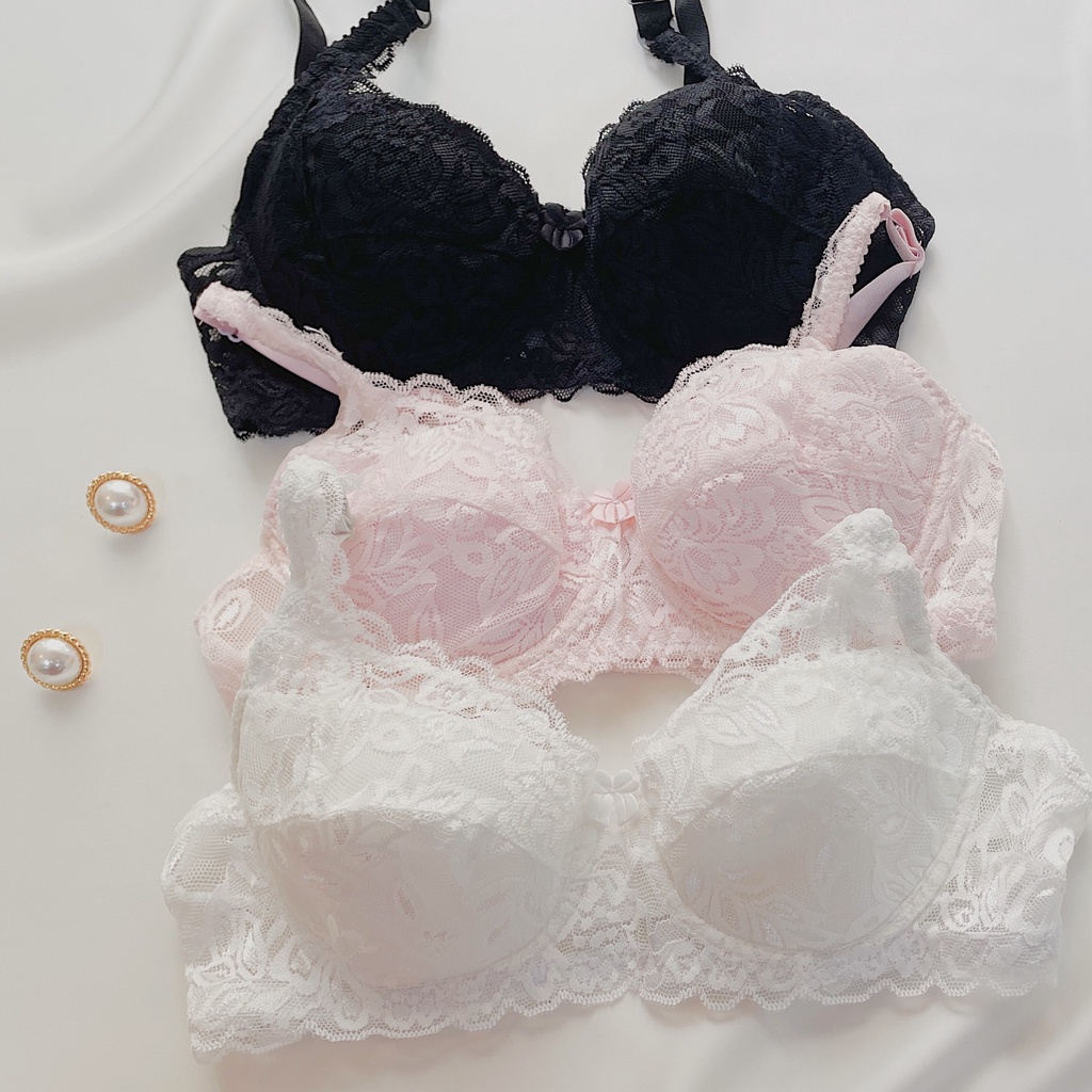 Áo lót ren mút mỏng có gọng - khe nhét mút - Donna - áo ngực nữ sexy quyến rũ