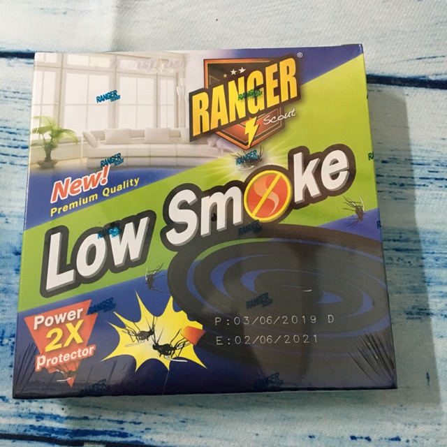 Nhang muỗi Ranger Low Smoke Thái Lan ( không khói) 17k