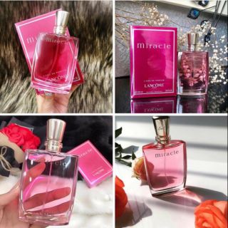 Nước hoa nữ lacom miracale thơm nhẹ nhàng tinh tế 100ml đỏ nhạt