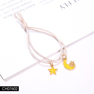 CH076 Cộc tóc CHARM Hàn Quốc - BST Goodnight - Moon Galaxy