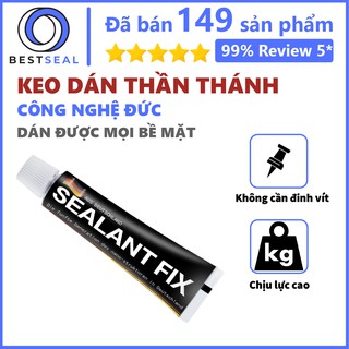 Tuýp Keo Dán SEALANT FIX 40gam Siêu Chắc Chắn , Dán Mọi Bề Mặt Tường - Gạch - Gỗ (HÀNG NHẬP ĐỨC)