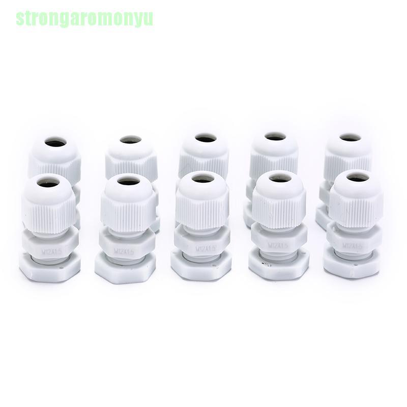Bộ 10 Đầu Nối Dây Cáp Ip68 M12X1.5 Cho 3-6.5mm