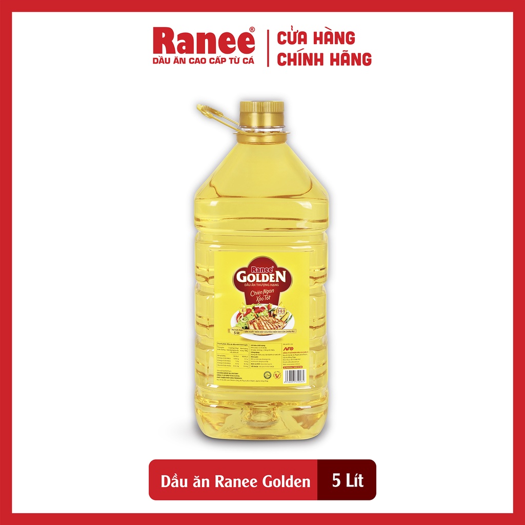 [Mã BMBAU50 giảm 7% đơn 99K] Dầu ăn thượng hạng Ranee Golden 5 lít