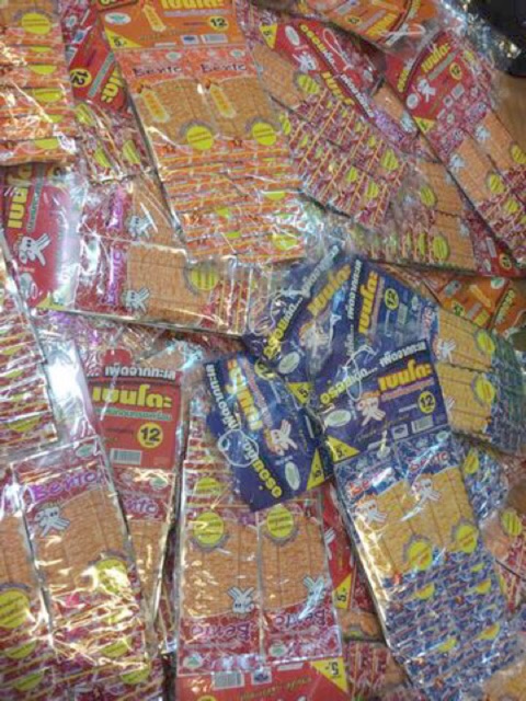 Mực Bento Thái Lan dây 13 gói x 5gram - đủ 5 màu | BigBuy360 - bigbuy360.vn