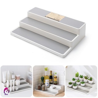 ♦♦ 3 Layers Cosmetics Display Stand Holder Shelf Kitchen Shelf Spice Jars Storage Rack Organizer