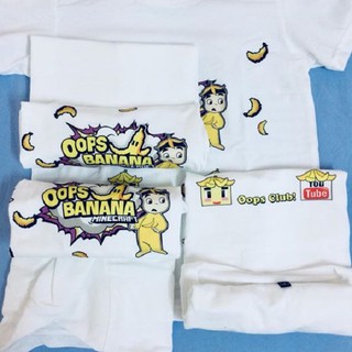 Áo Minecraft Oops Banana Cực Đẹp
