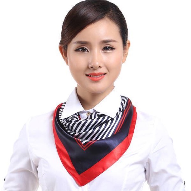 Khăn turban size 60x60 cm đồng phục