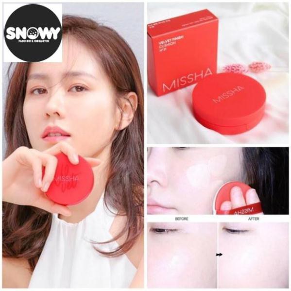 Phấn nước Missha đỏ | BigBuy360 - bigbuy360.vn